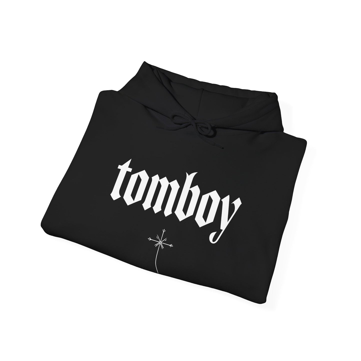Tomboy Gothic Hoodie | Lesbian Pride Apparel by Dyke Clothing Co.