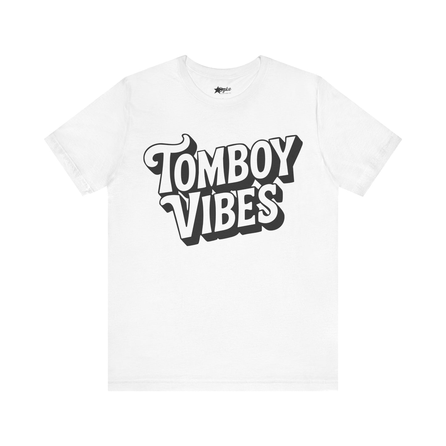 Tomboy Vibes T-Shirt | Bold Lesbian Pride Graphic Tee