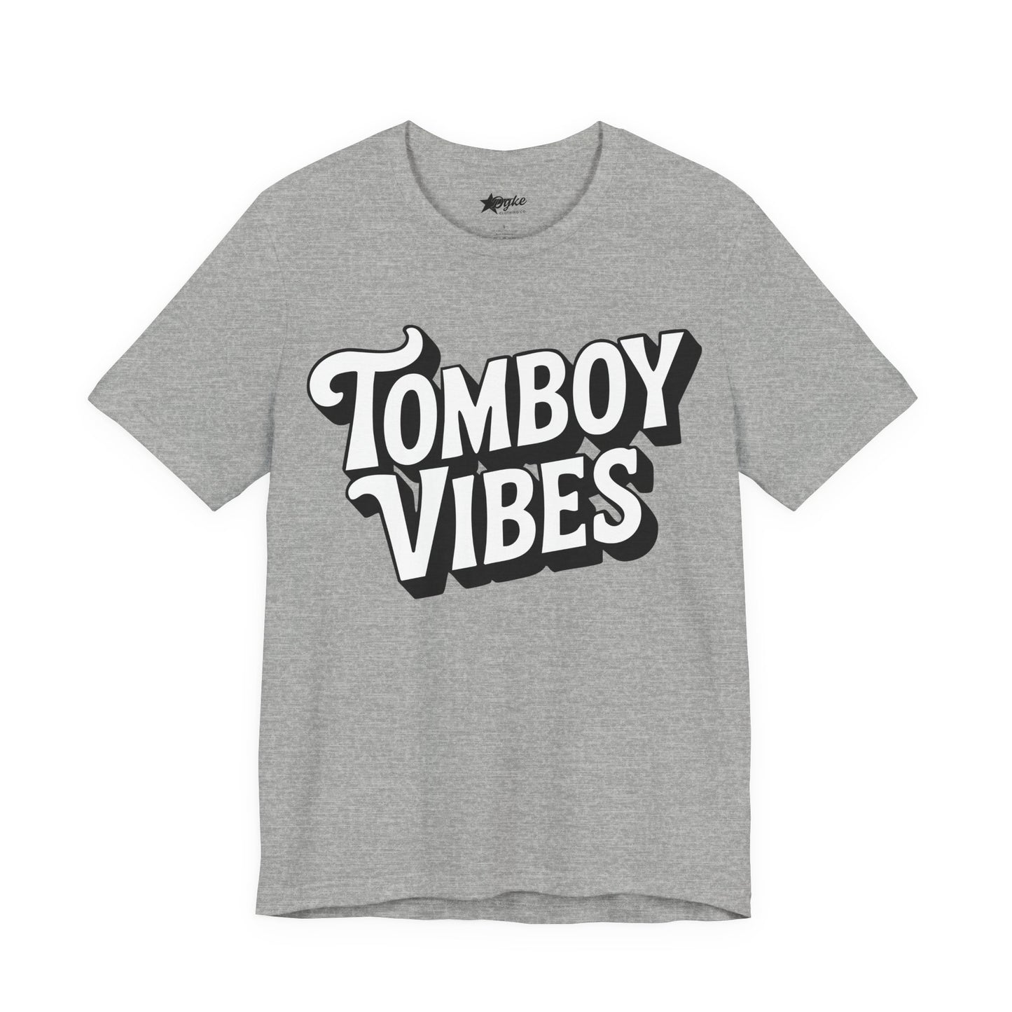 Tomboy Vibes T-Shirt | Bold Lesbian Pride Graphic Tee