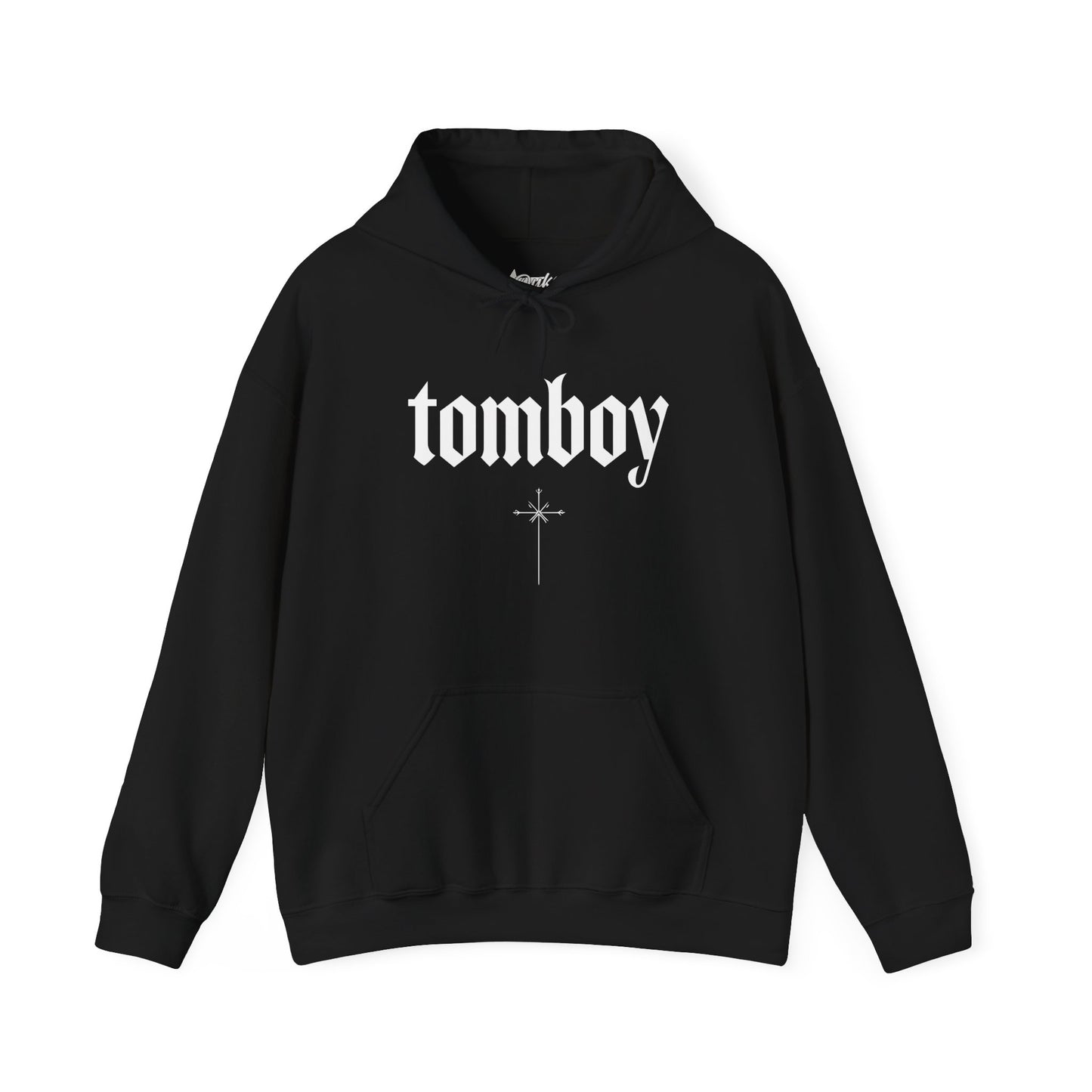 Tomboy Gothic Hoodie | Lesbian Pride Apparel by Dyke Clothing Co.