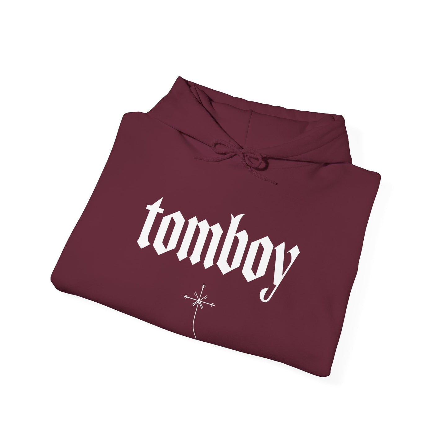 Tomboy Gothic Hoodie | Lesbian Pride Apparel by Dyke Clothing Co.