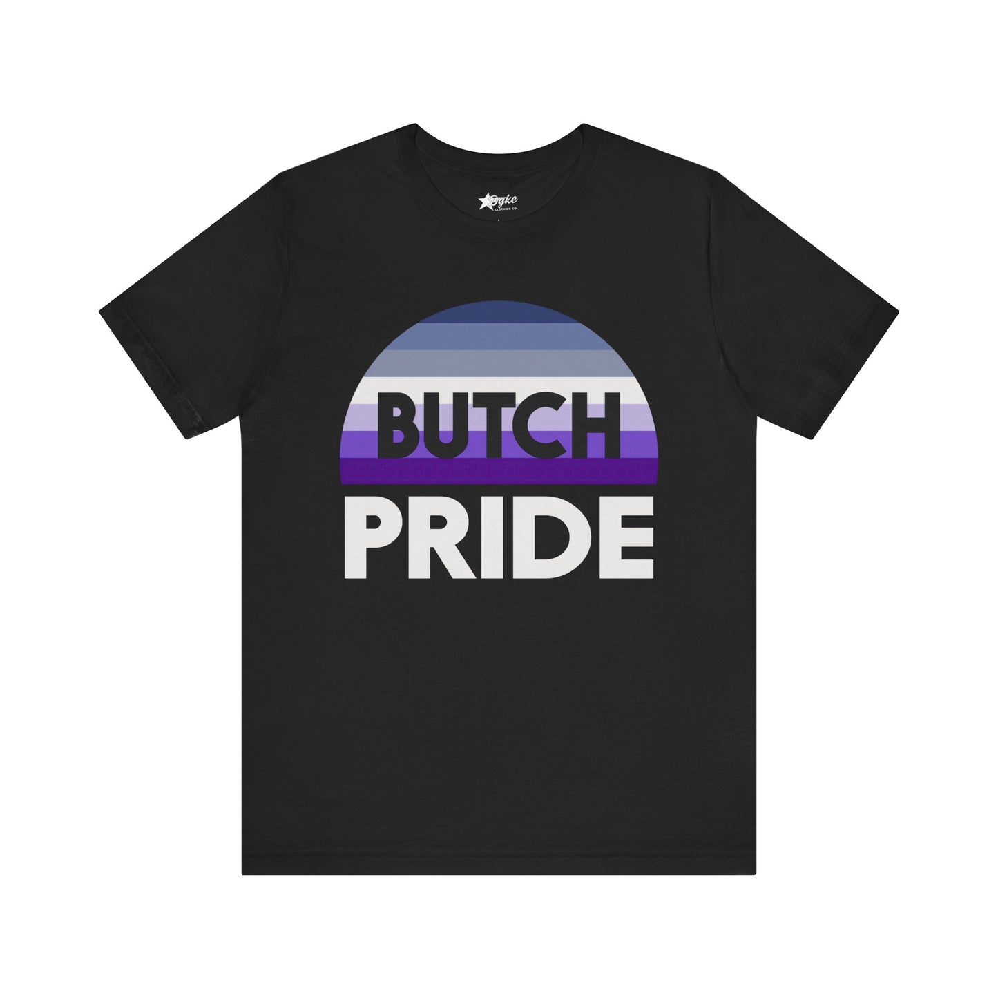 Butch Pride T-Shirt – Bold Lesbian Identity Tee with Butch Flag
