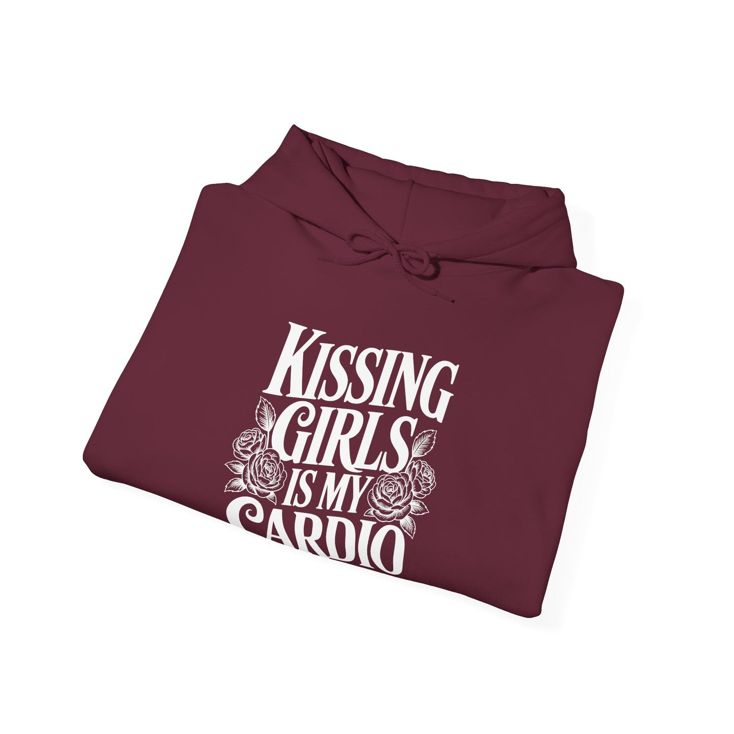Kissing Girls Is My Cardio – Lesbian Hoodie | Dyke Clothing Co.
