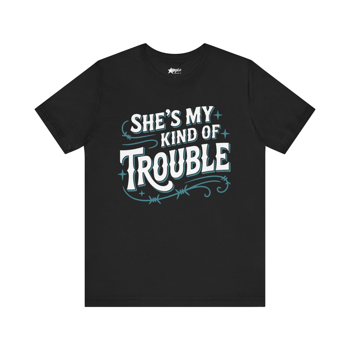 She's My Kind of Trouble - Lesbian Graphic Tee