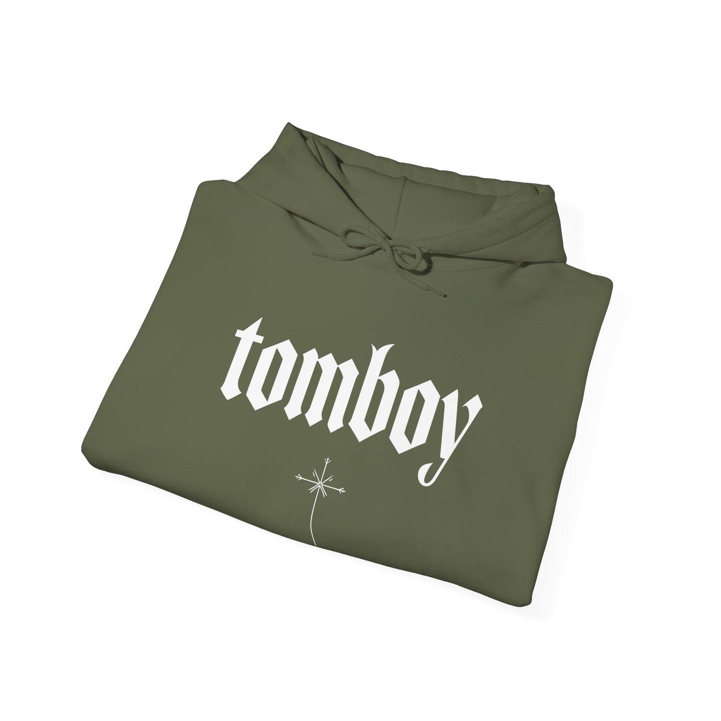 Tomboy Gothic Hoodie | Lesbian Pride Apparel by Dyke Clothing Co.