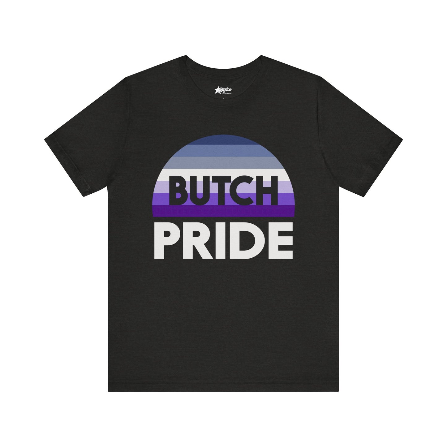 Butch Pride T-Shirt – Bold Lesbian Identity Tee with Butch Flag