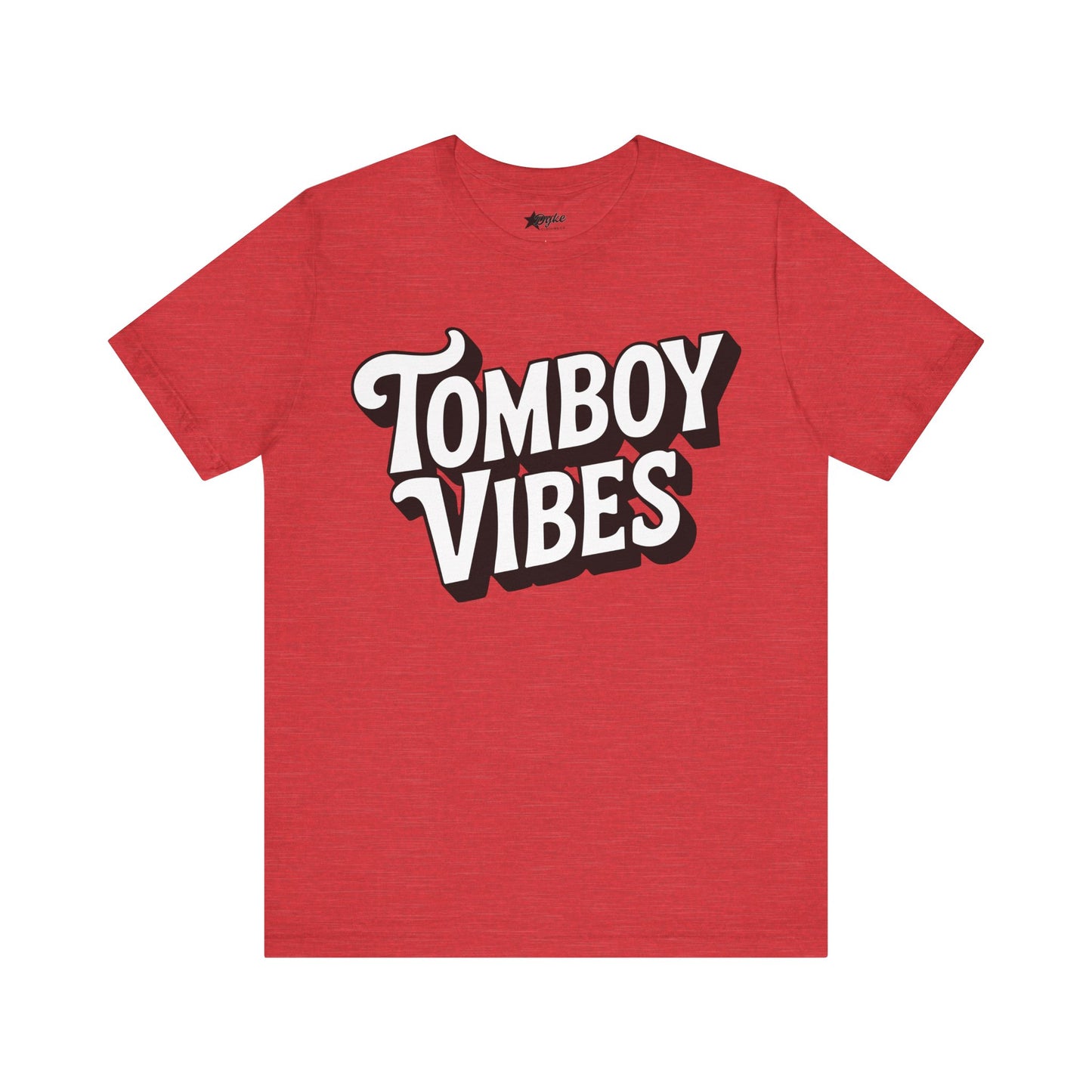 Tomboy Vibes T-Shirt | Bold Lesbian Pride Graphic Tee