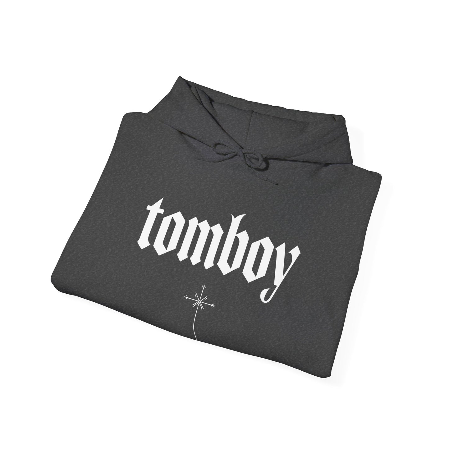 Tomboy Gothic Hoodie | Lesbian Pride Apparel by Dyke Clothing Co.