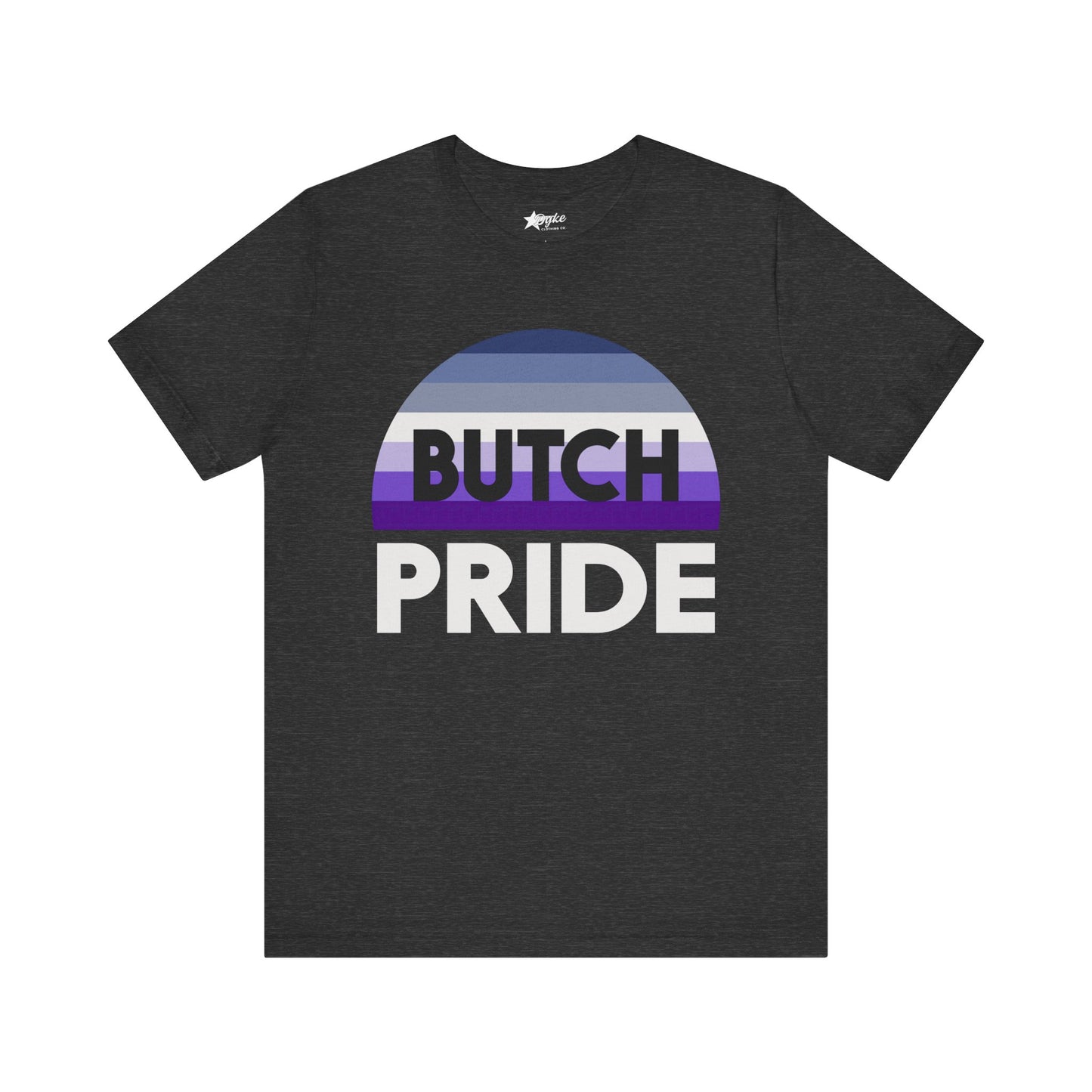 Butch Pride T-Shirt – Bold Lesbian Identity Tee with Butch Flag