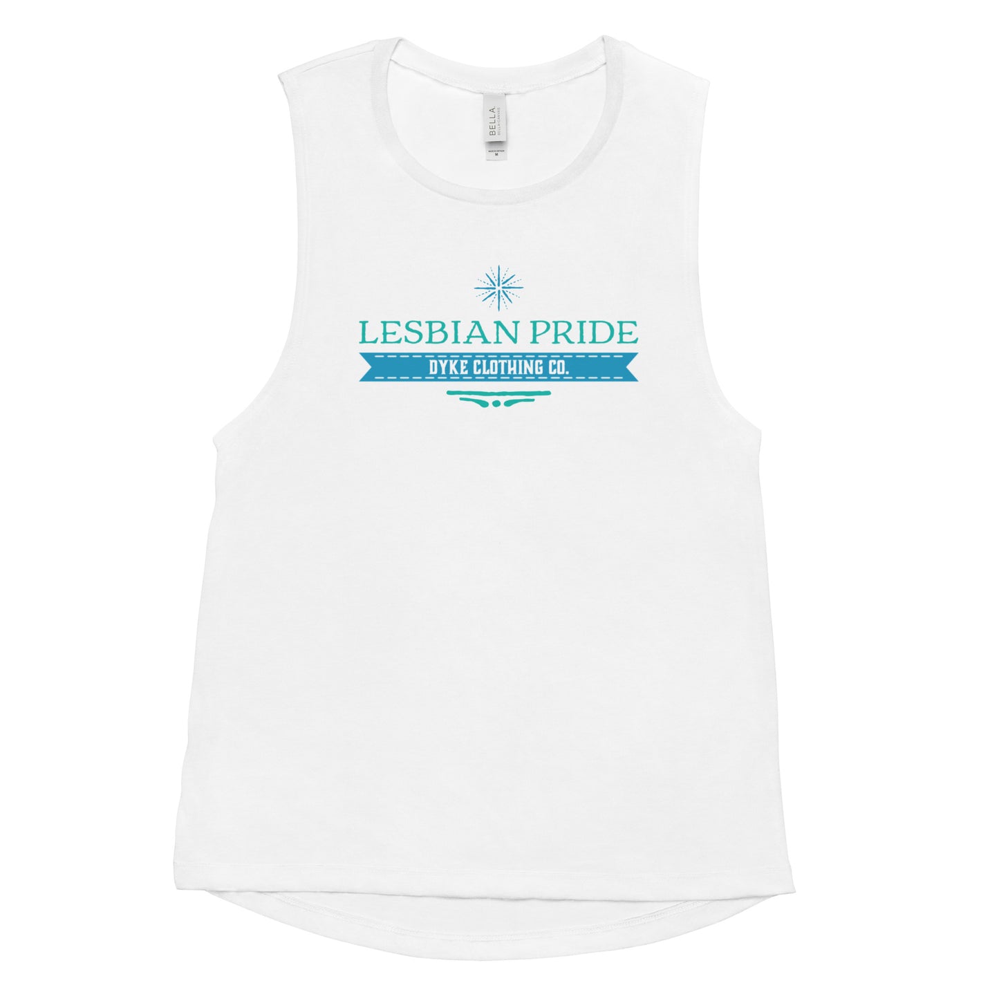 Lesbian Pride Muscle Tank || Dyke Clothing Co.