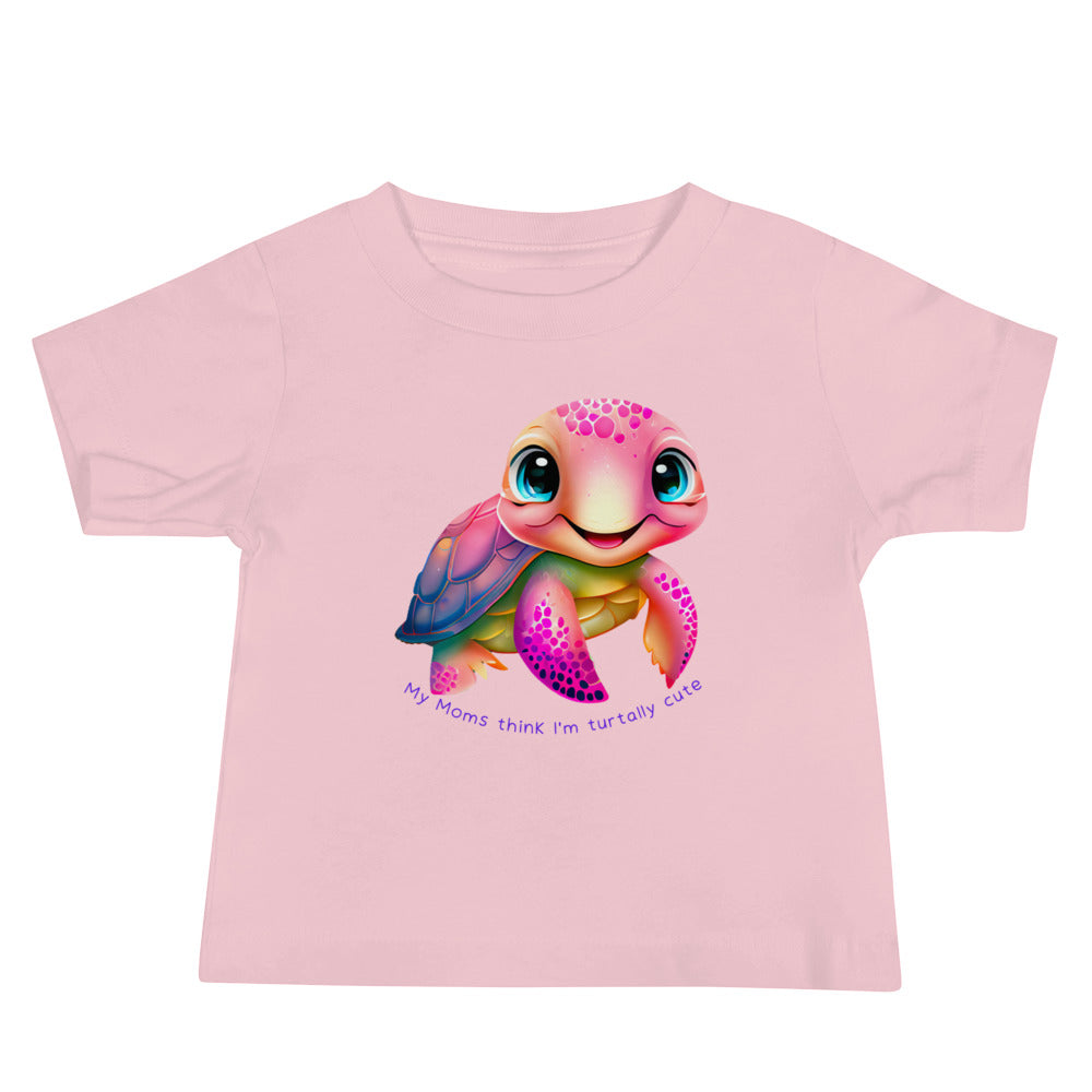 Turtally Moms Baby Short Sleeve Tee