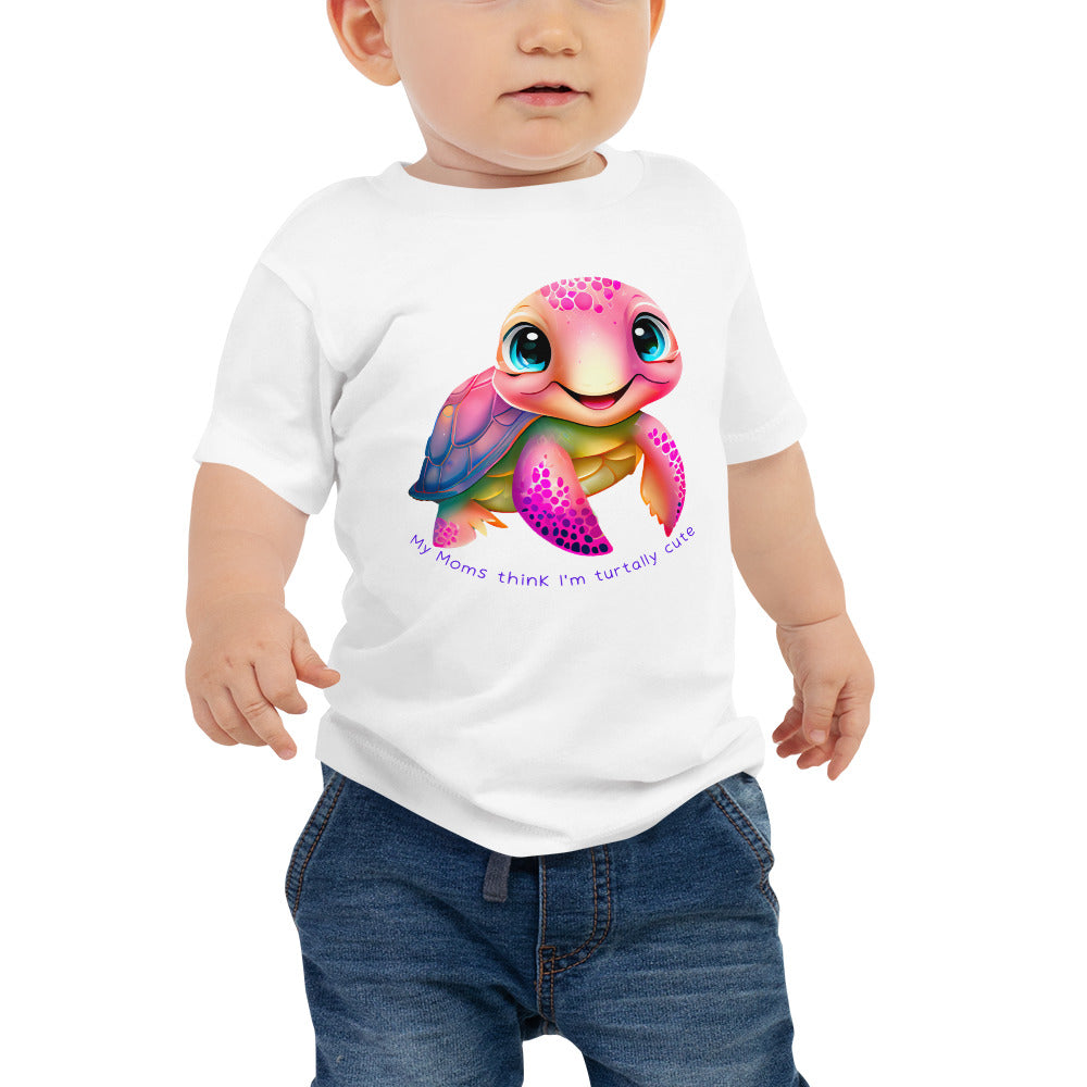 Turtally Moms Baby Short Sleeve Tee