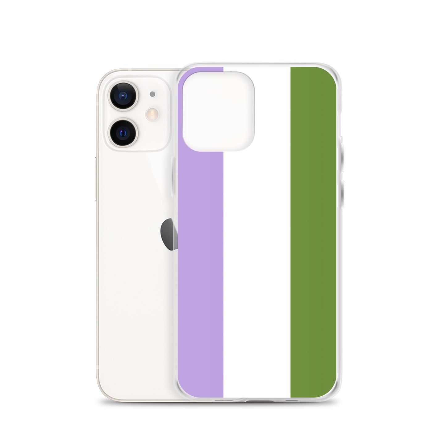 Genderqueer Flag Clear Case for iPhone®