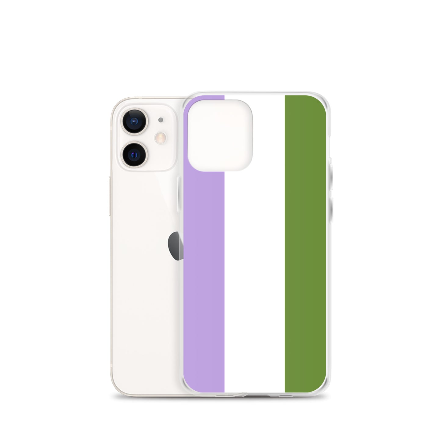 Genderqueer Flag Clear Case for iPhone®