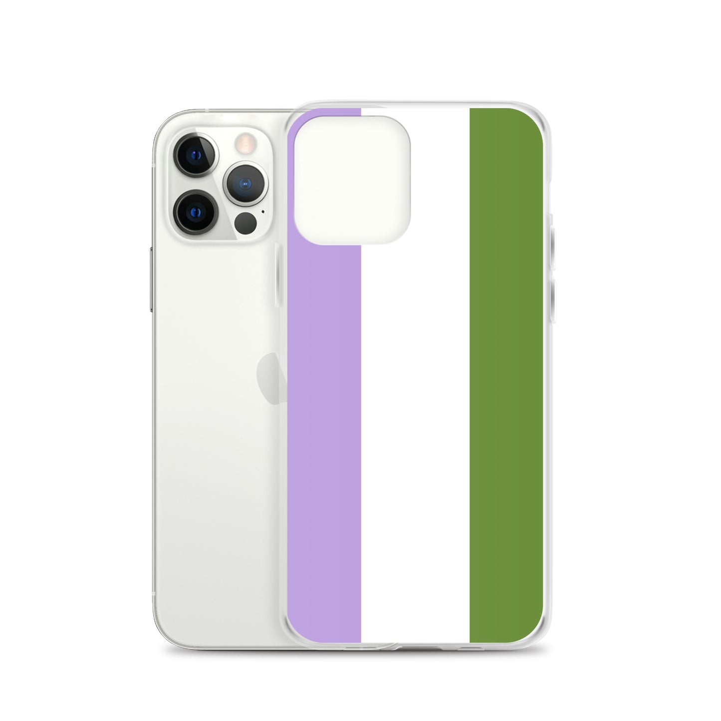 Genderqueer Flag Clear Case for iPhone®