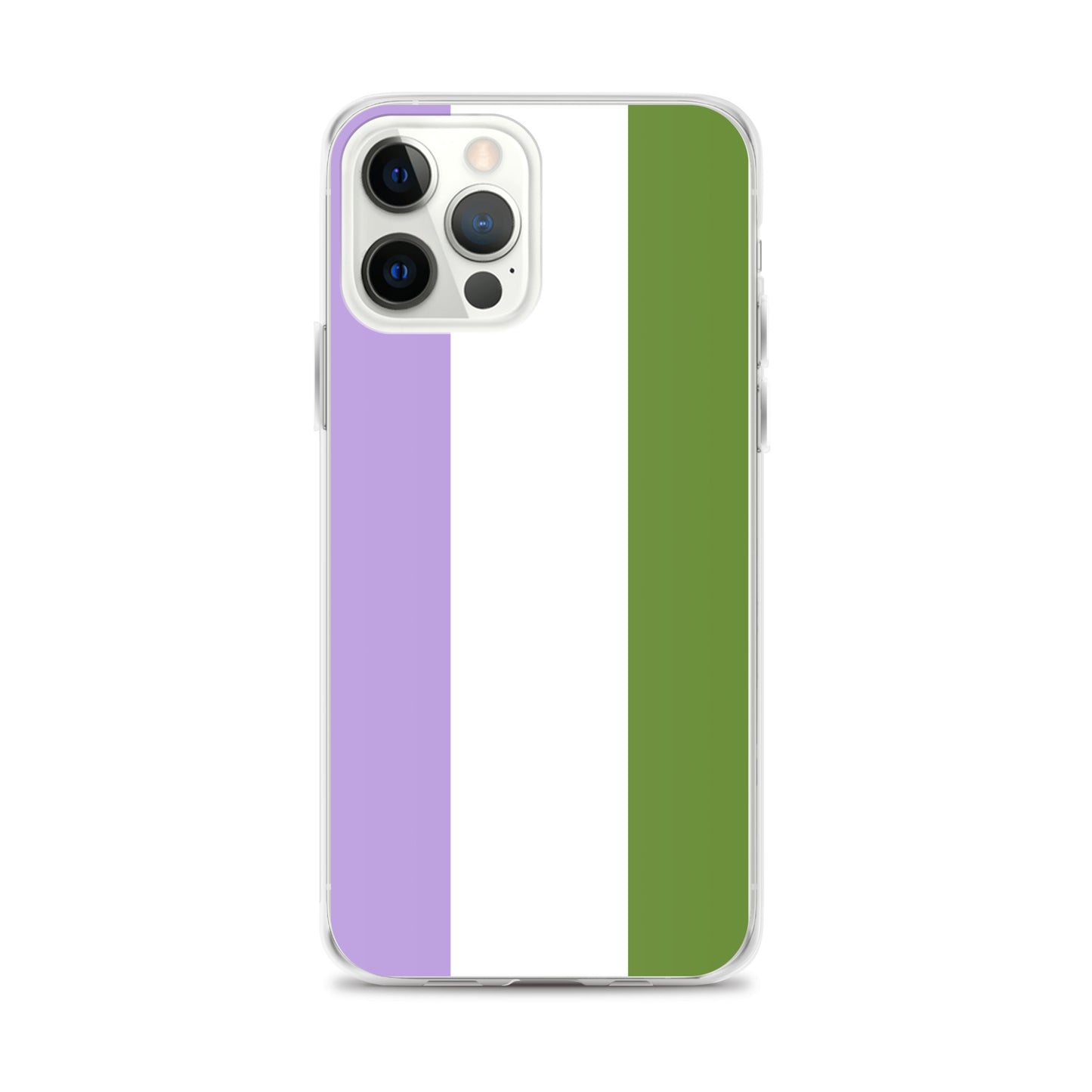 Genderqueer Flag Clear Case for iPhone®