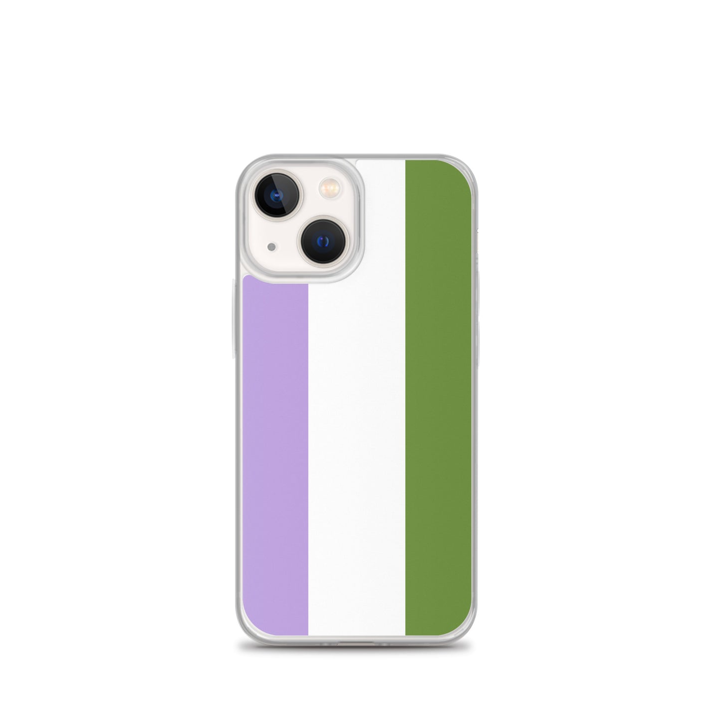 Genderqueer Flag Clear Case for iPhone®