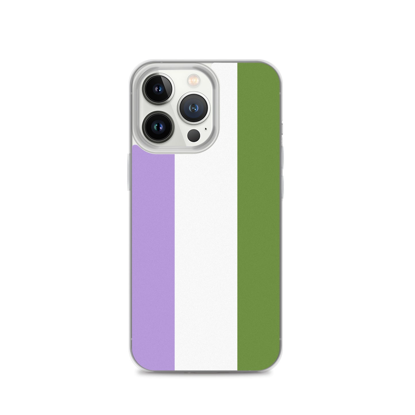 Genderqueer Flag Clear Case for iPhone®