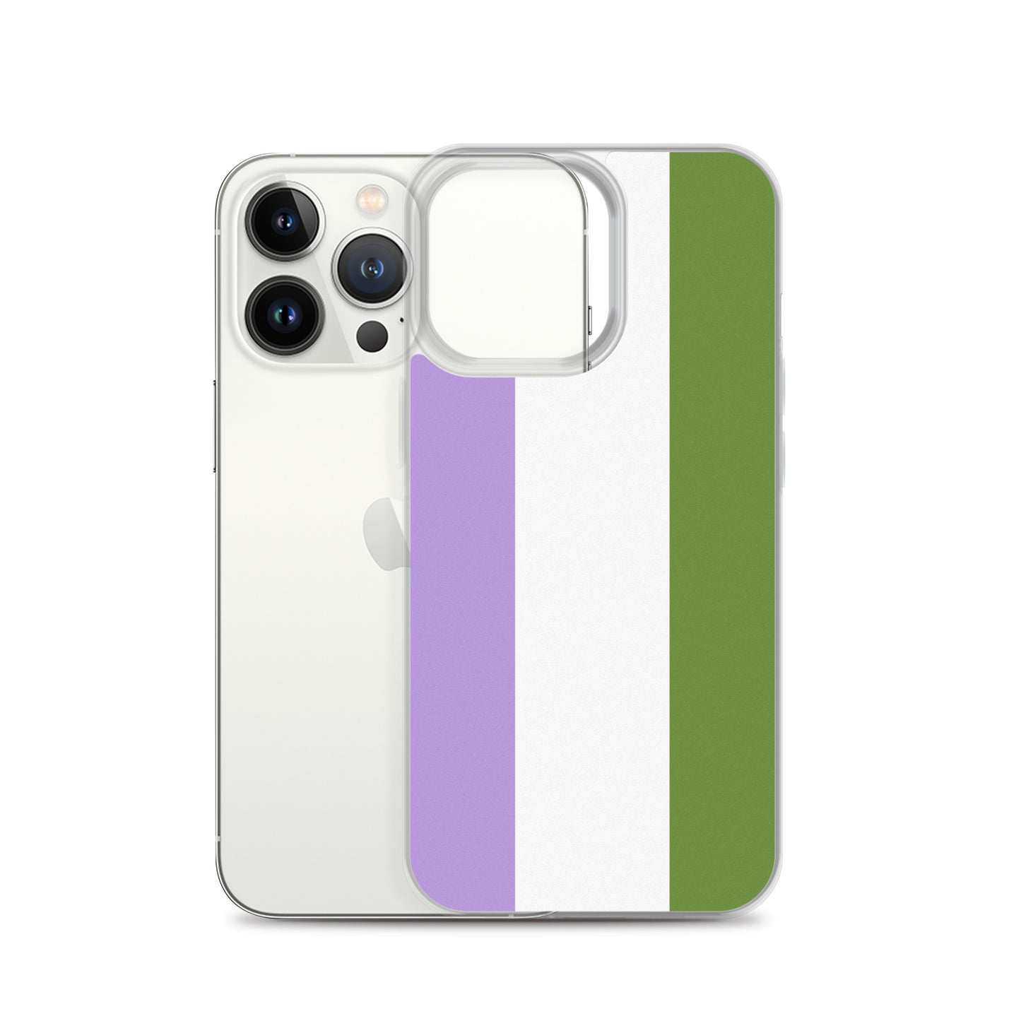 Genderqueer Flag Clear Case for iPhone®