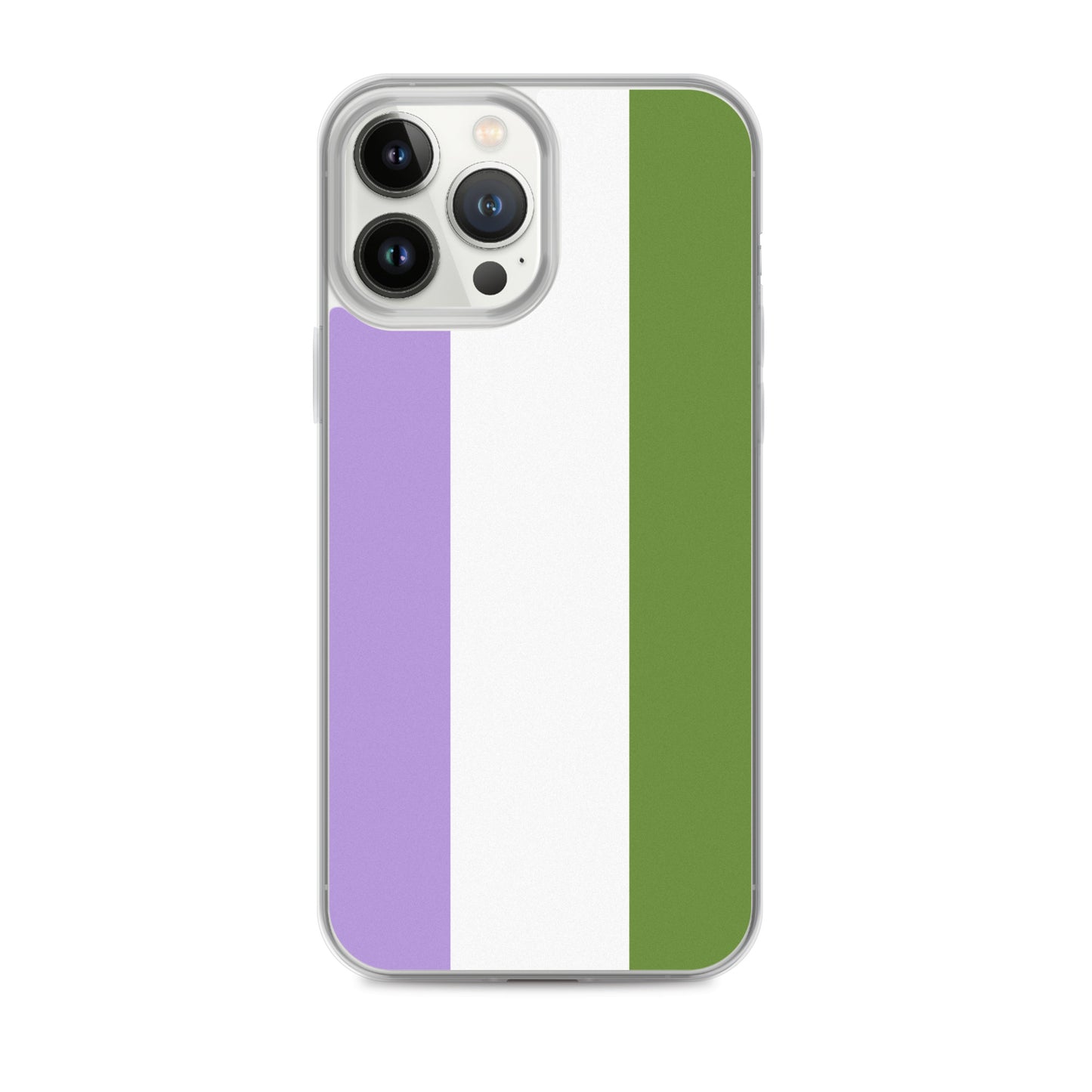 Genderqueer Flag Clear Case for iPhone®