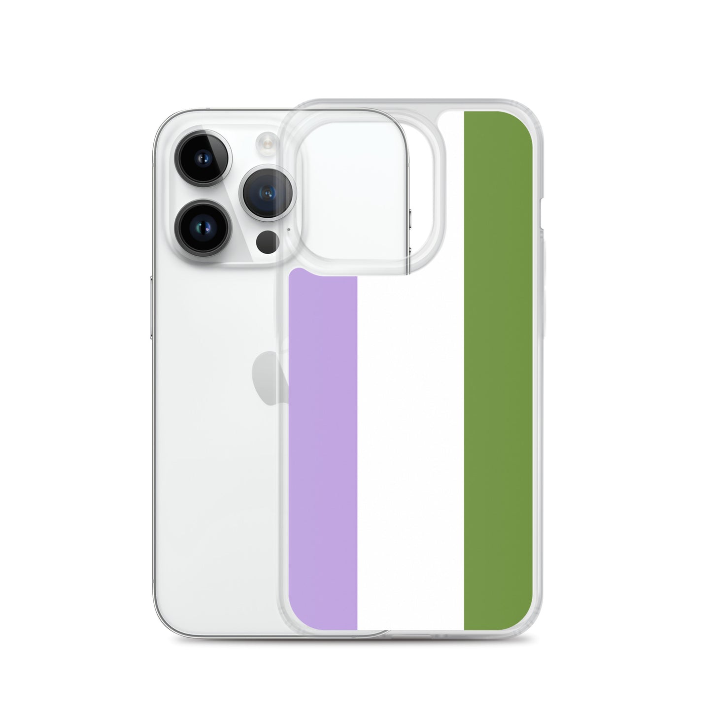 Genderqueer Flag Clear Case for iPhone®