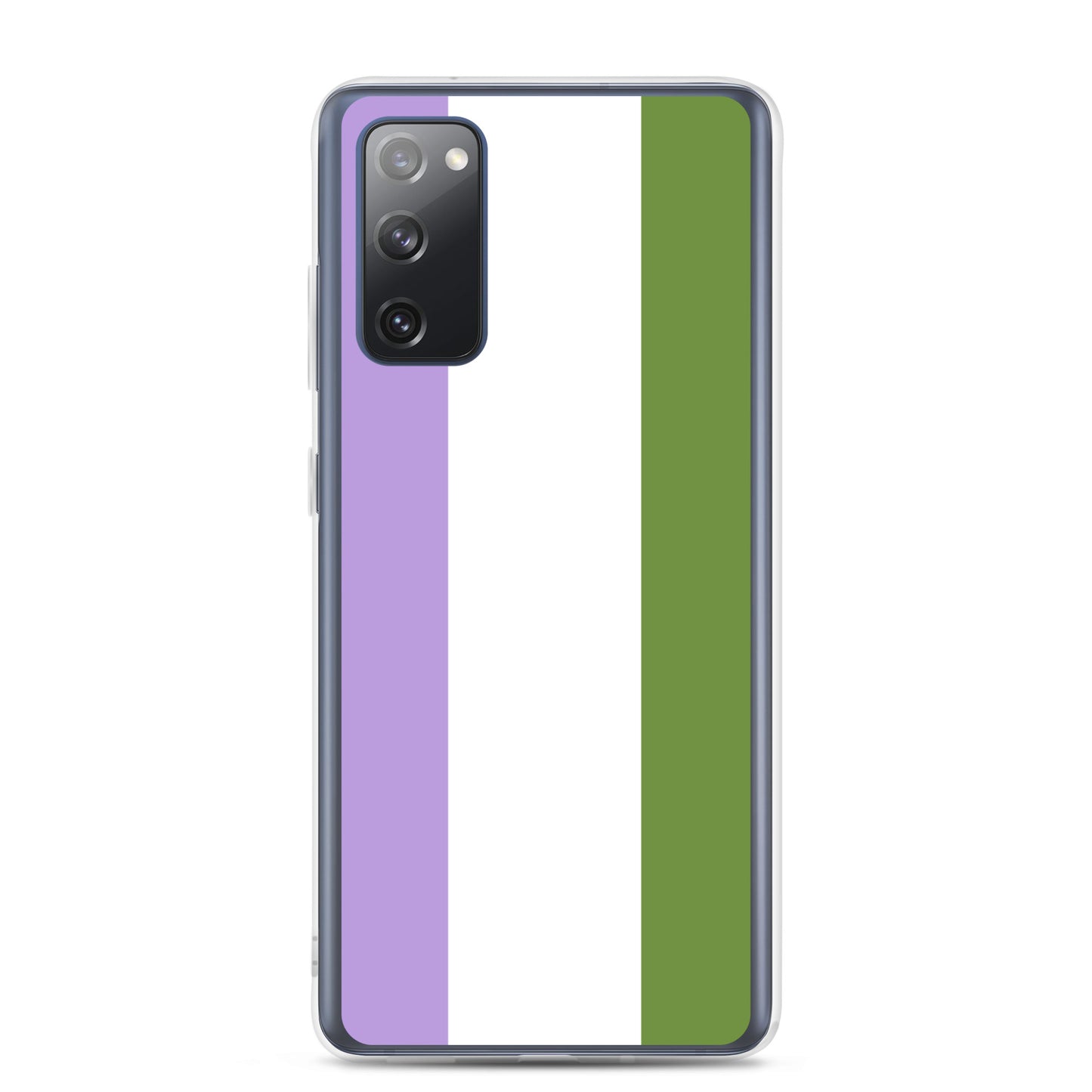 Genderqueer Flag Clear Case for Samsung®