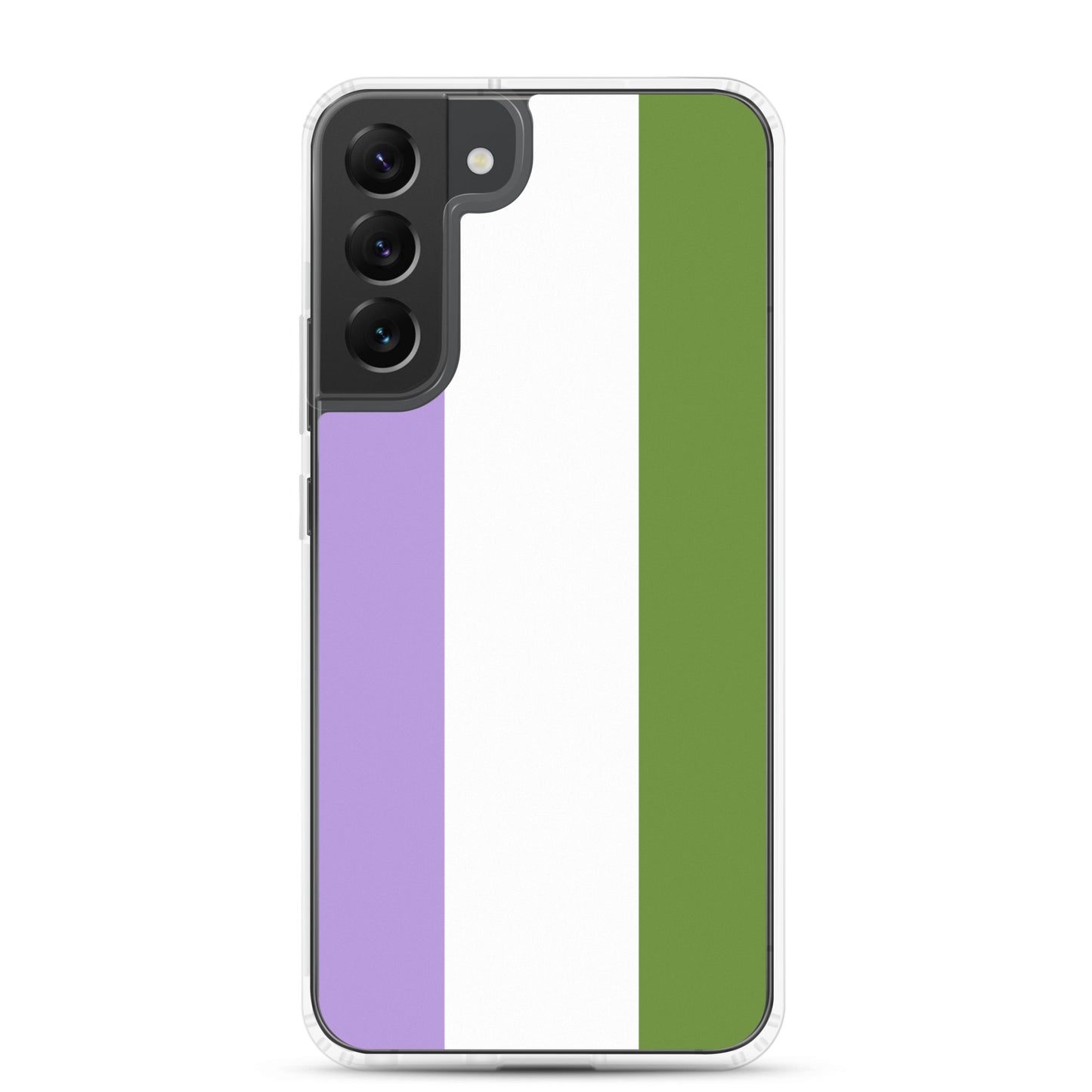 Genderqueer Flag Clear Case for Samsung®