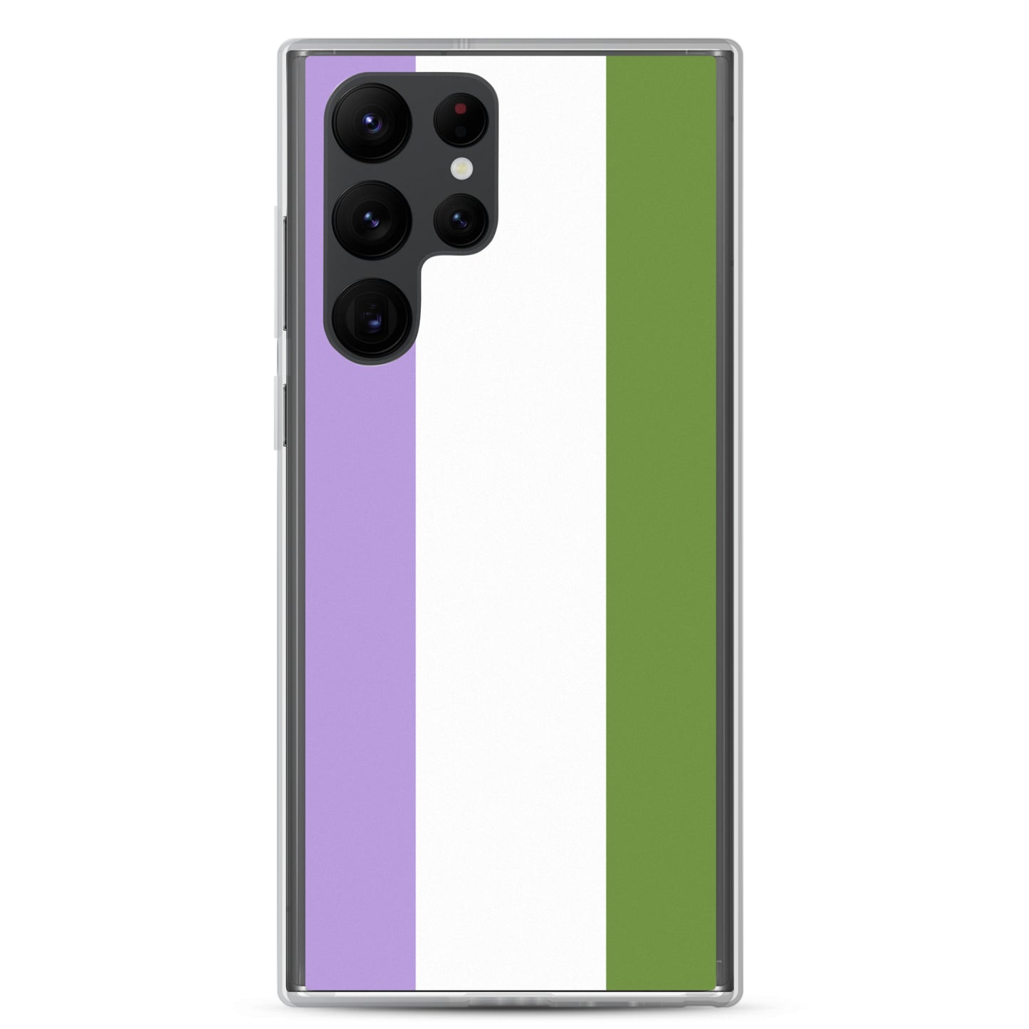 Genderqueer Flag Clear Case for Samsung®