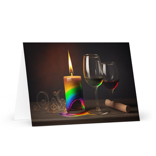 "Celebrating You" Lesbian (LGBTQI+) Greeting card by Dyke Clothing Co.