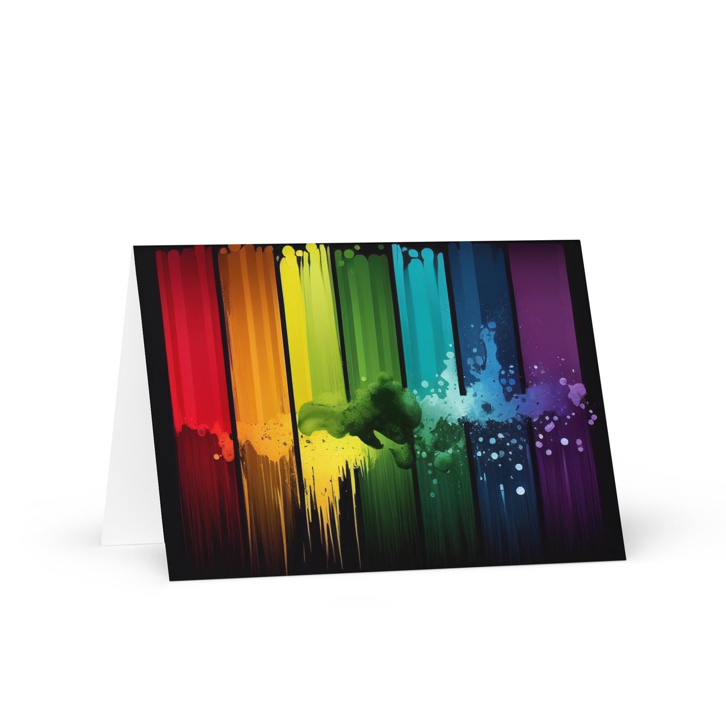 Rainbow Palette Pride Greeting card