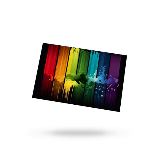 Rainbow Palette Pride Postcard