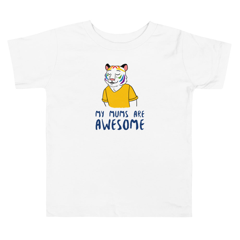 My Mums are Awesome Toddler Short Sleeve Tee