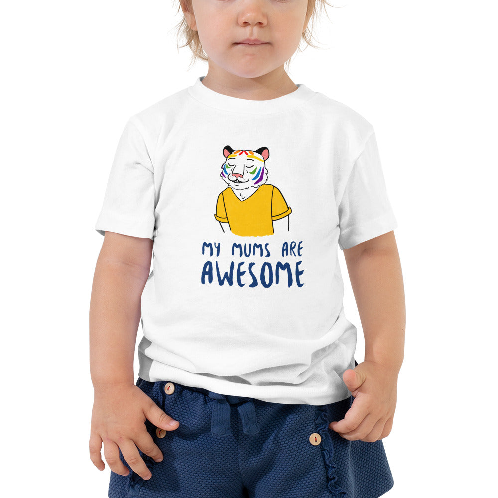 My Mums are Awesome Toddler Short Sleeve Tee