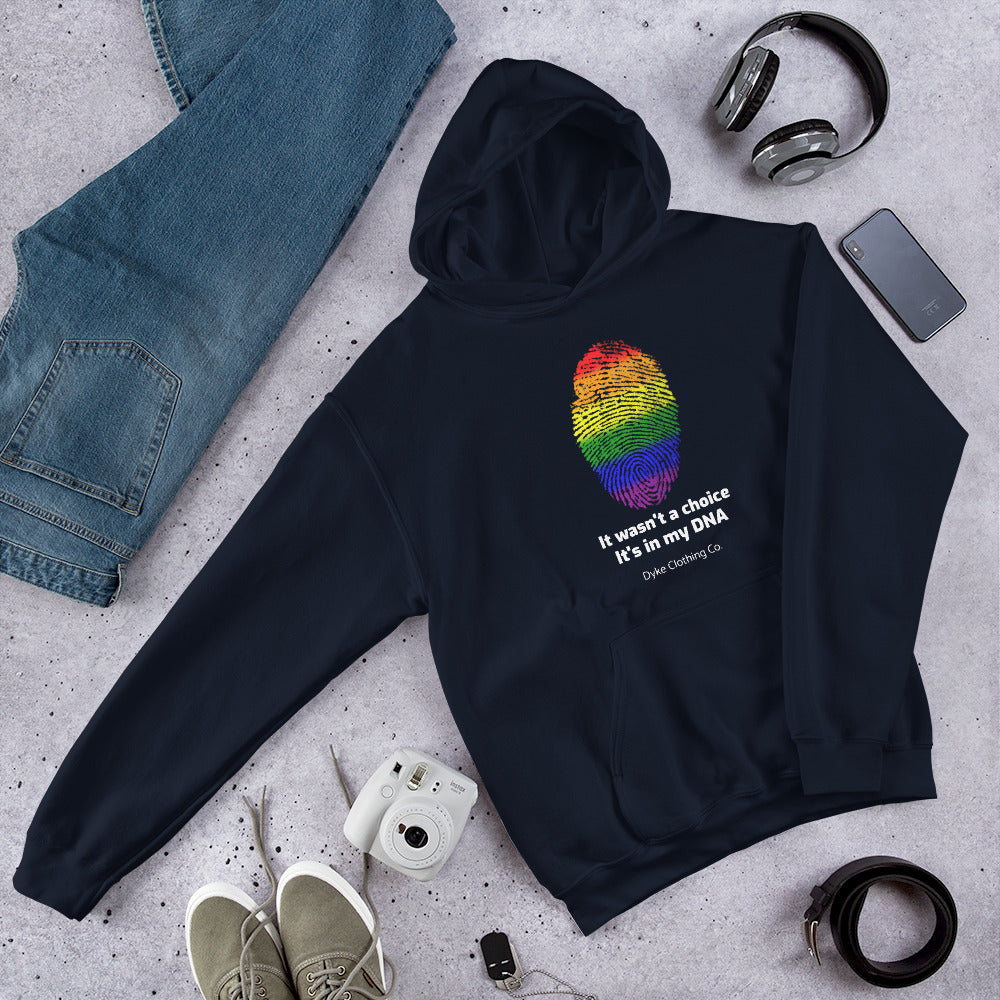 It's In My DNA LGBTQI Hoodie || Dyke Clothing Co.