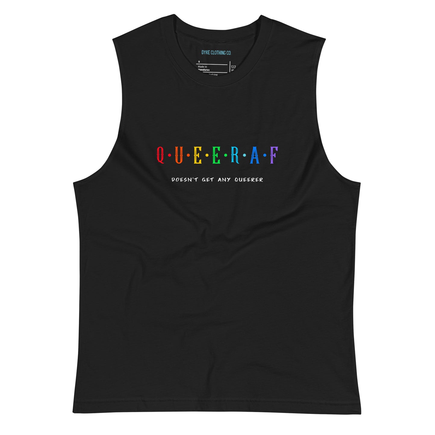 Queer As Muscle Shirt || Dyke Clothing Co.