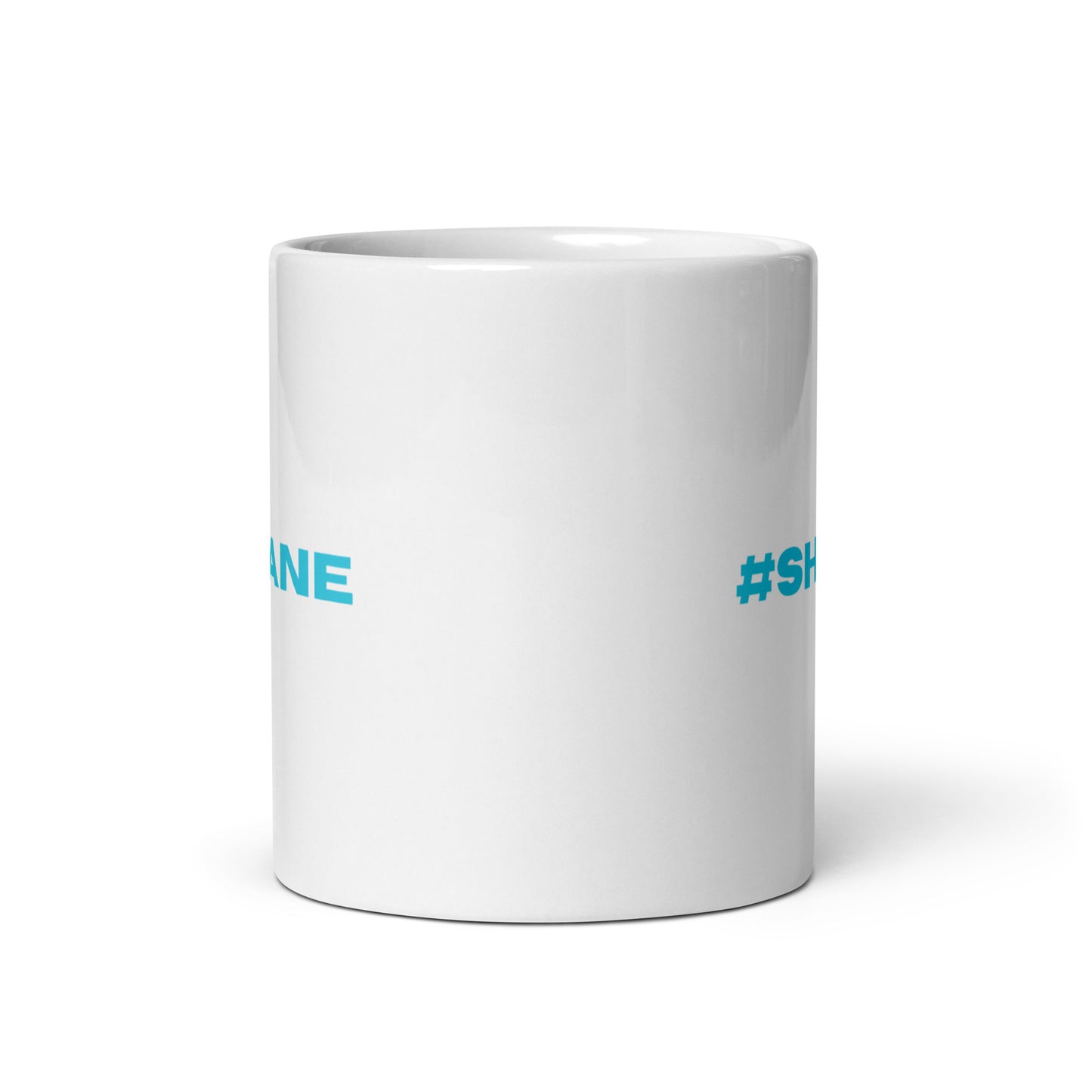 Shane fan White glossy mug || Dyke Clothing Co.