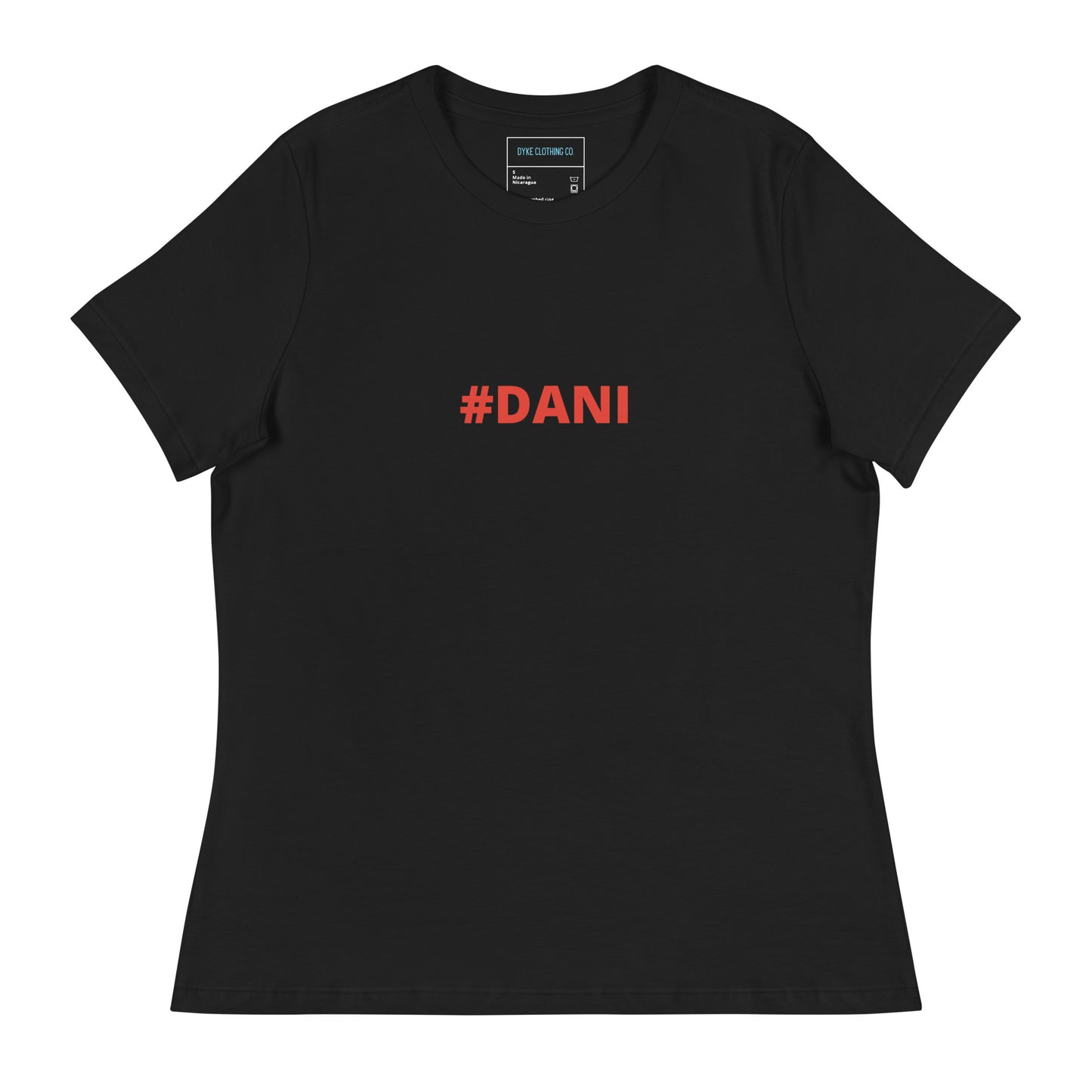 Dani fan Women's Relaxed T-Shirt || Dyke Clothing Co.