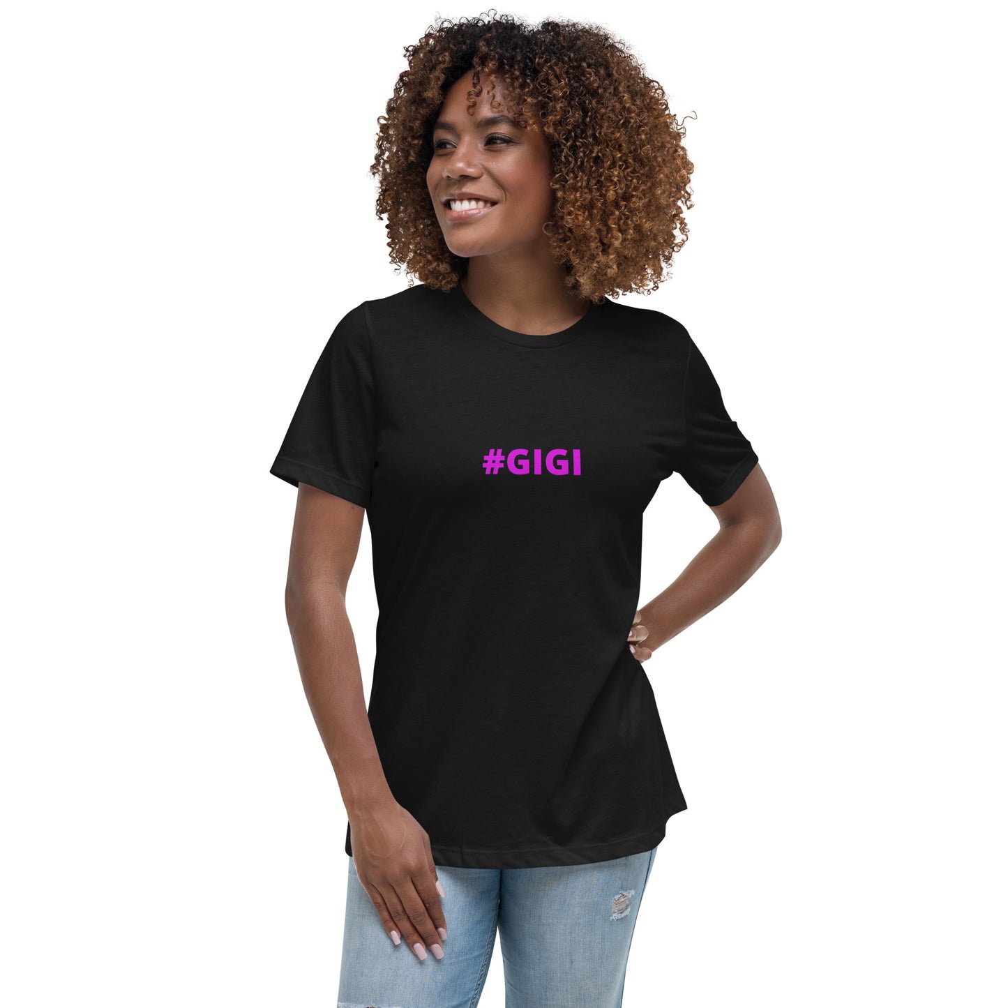 GiGi fan Women's Relaxed T-Shirt || Dyke Clothing Co.