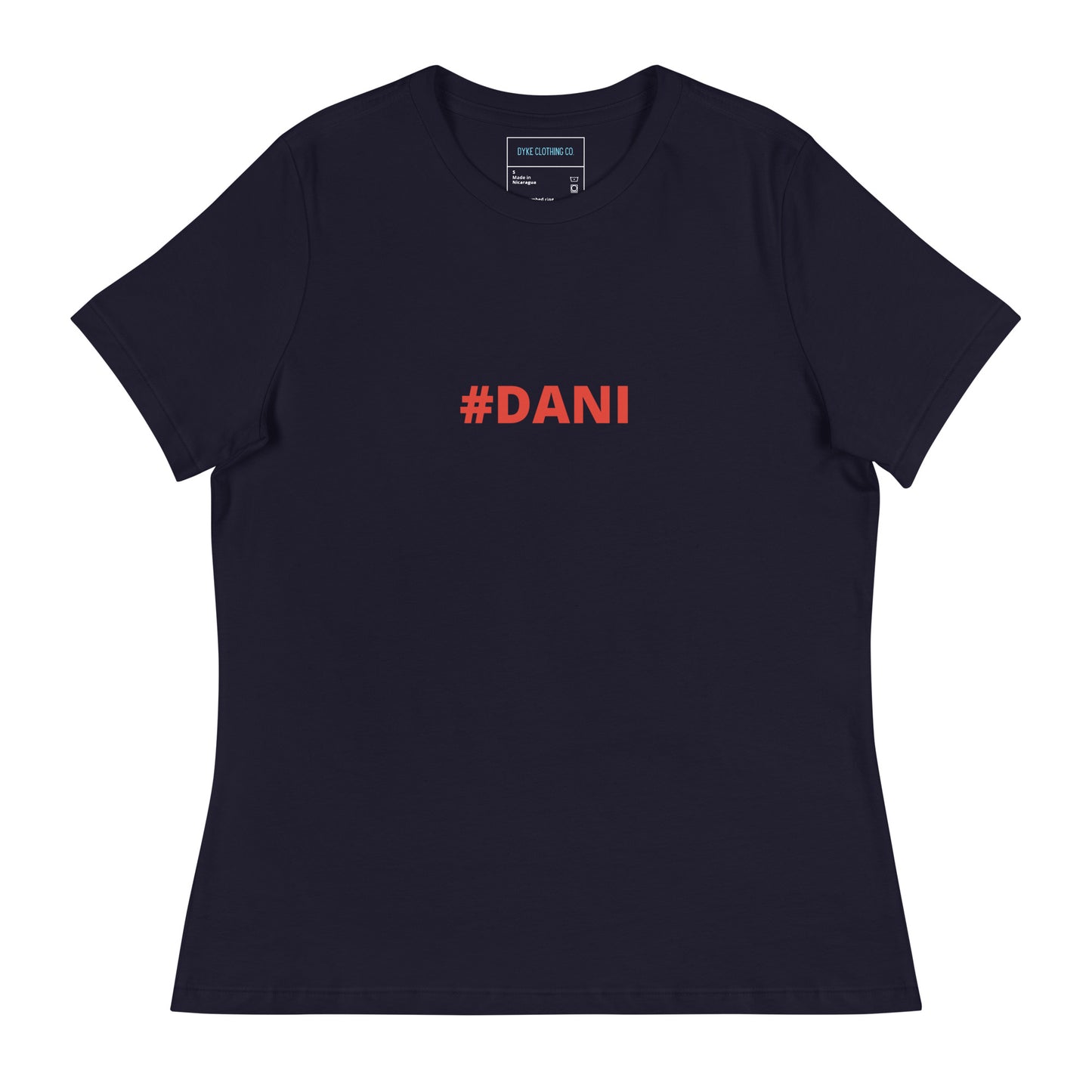 Dani fan Women's Relaxed T-Shirt || Dyke Clothing Co.