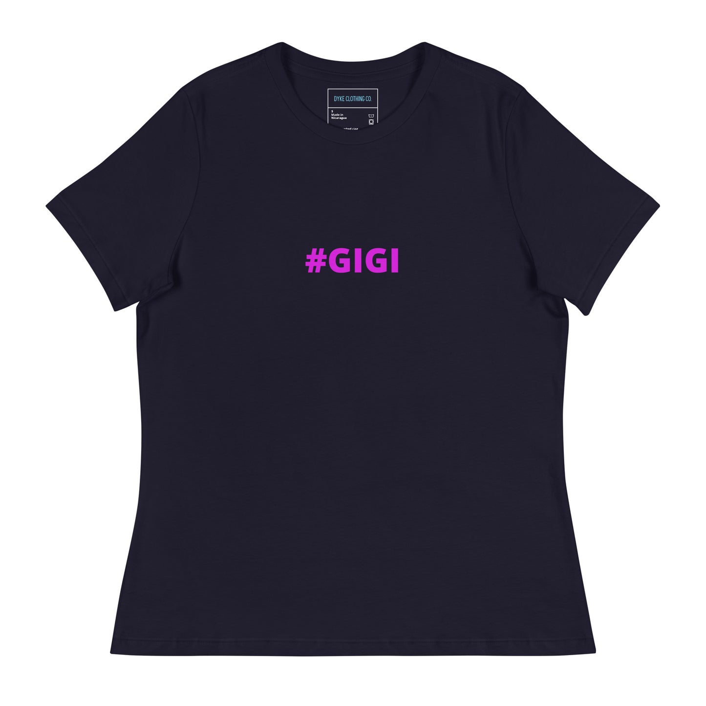 GiGi fan Women's Relaxed T-Shirt || Dyke Clothing Co.