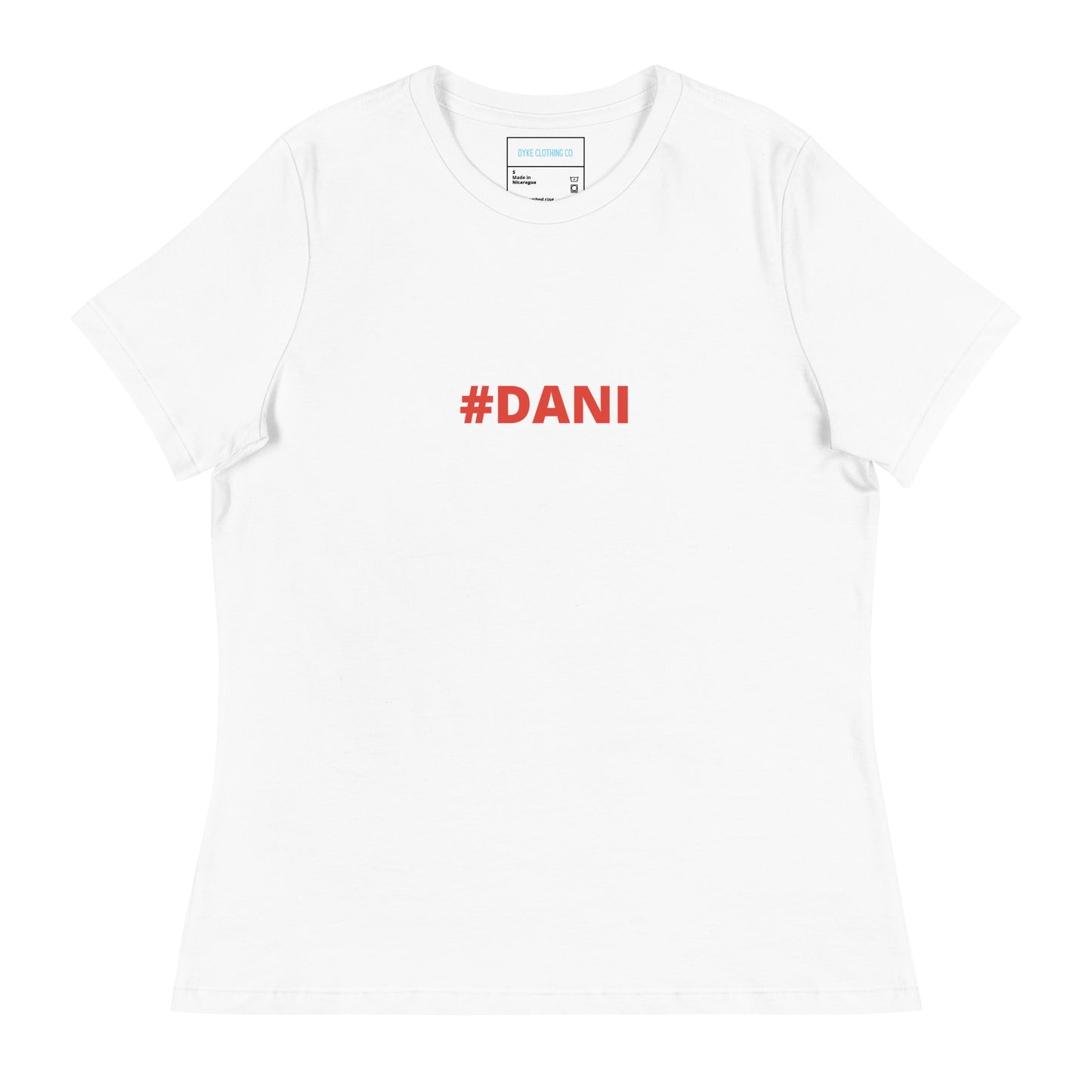 Dani fan Women's Relaxed T-Shirt || Dyke Clothing Co.