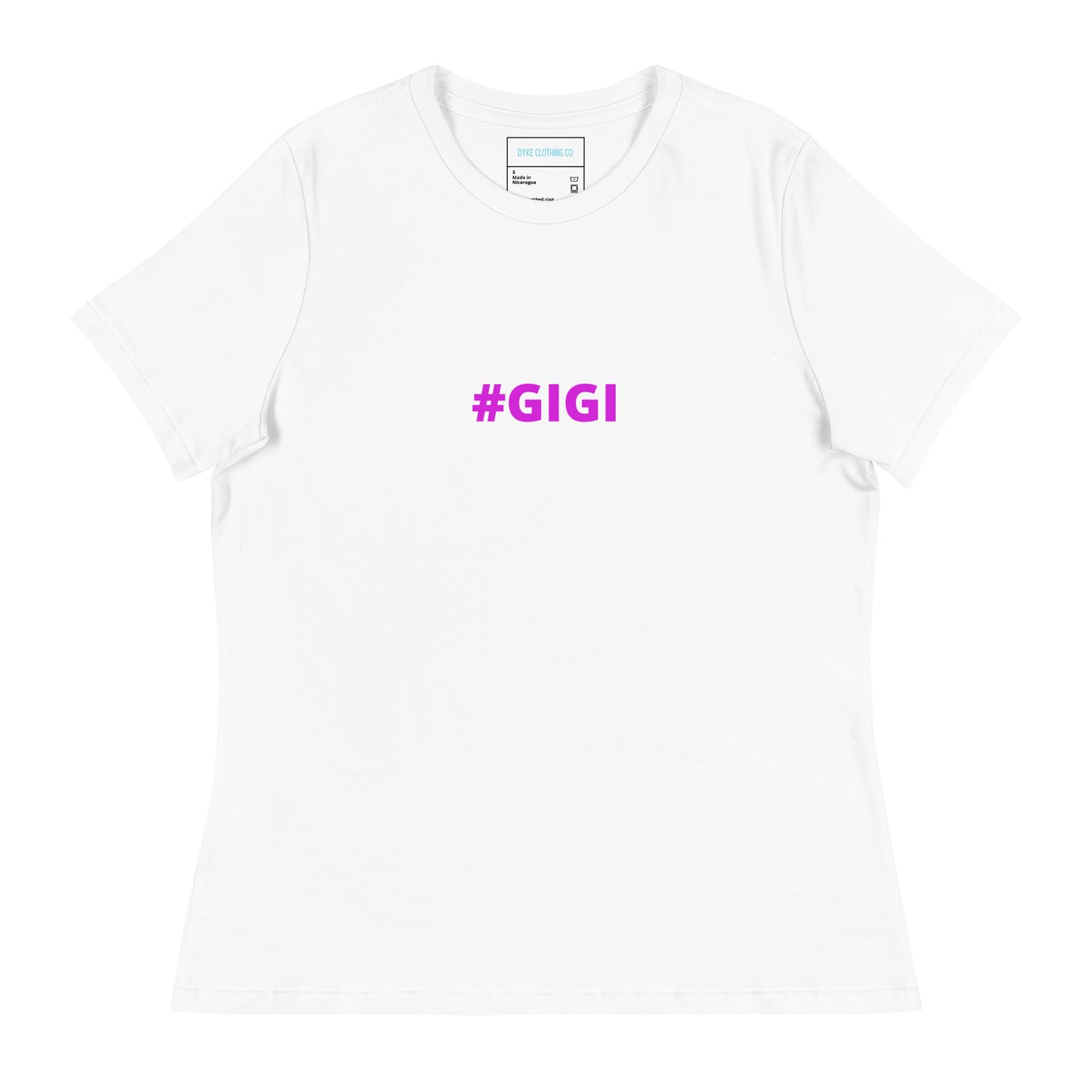 GiGi fan Women's Relaxed T-Shirt || Dyke Clothing Co.